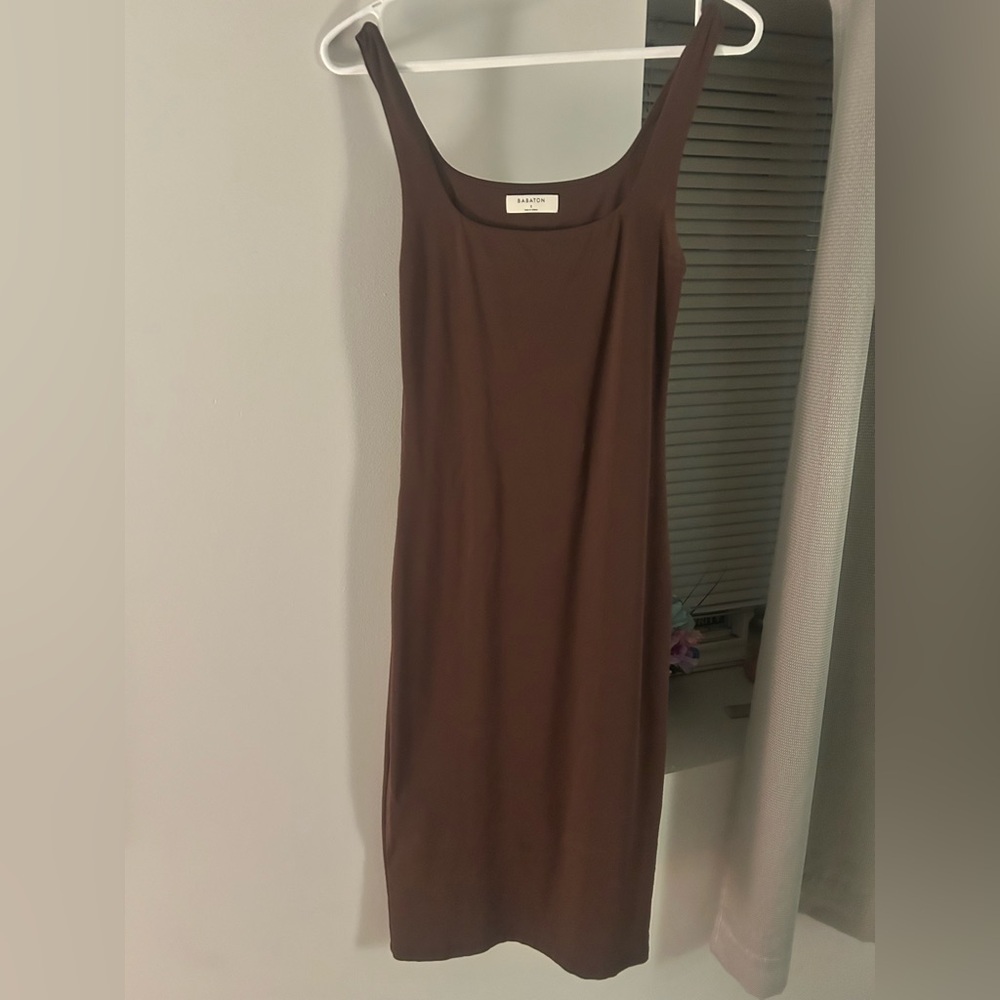 Talula Babaton Brown Midi Dress